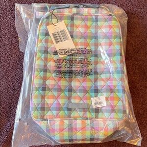 Vera Bradley Pastel Plaid Lunch Bag